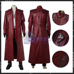 XXX-Guardians Of The Galaxy Costume Star Lord Coat