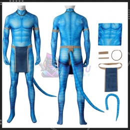 Avatar 2 The Way of Water Jake Sully Cosplay Suit