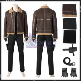 XXX-Resident Evil 4 Remake Leon S. Kennedy Cosplay Costume