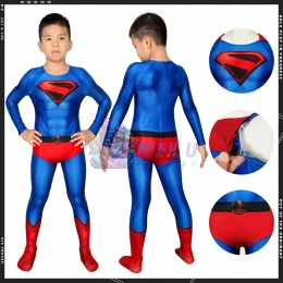 Crisis on Infinite Earths Kids Superman Costume Blue Suit