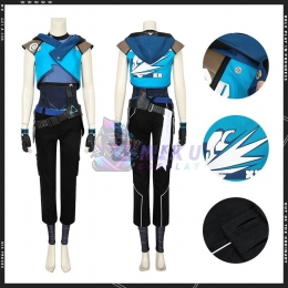 XXX-Valorant Jett Cosplay Costumes
