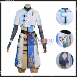 Genshin Impact Chongyun Cosplay Costume