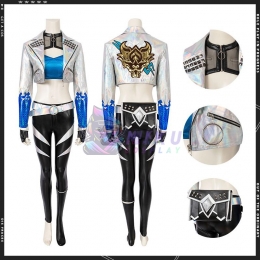 XXX-League of Legends KDA Akali Cosplay Costumes