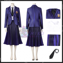 Wednesday Enid Sinclair Bianca Barclay Uniform Costume