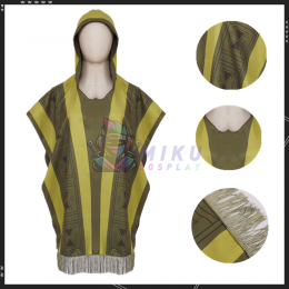 Adult Encanto Costume Bruno Madrigal Cosplay Shawl