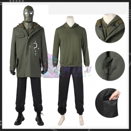 2022 The Batman Riddler Costume With Accessories
