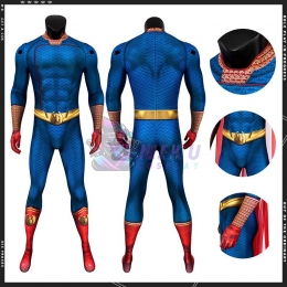 The Boys S2 Homelander Spandex Cosplay Costumes