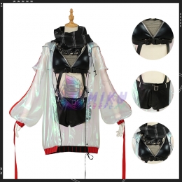 XXX-Arknights Schwarz Cosplay Costume