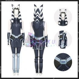 Women's Star Wars Costume Ahsoka Tano Cosplay Suit With Hat