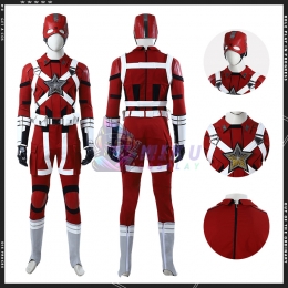 BW2020 Red Guardian Cosplay Costumes