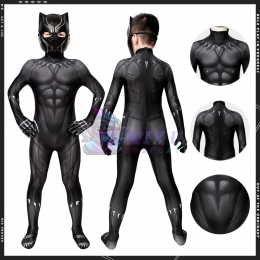 Noir Panther: Wakanda Forever T'Challa Cosplay Costume Adulte Enfants –  Costumes de cosplay pas cher