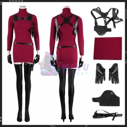 Resident Evil 4 Remake Ada Wong Cosplay Costume