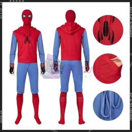 Homecoming Spiderman Costumes Tom Holland Suit With Mask (Ready To Ship)