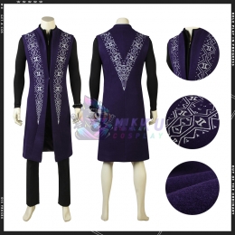 Adult Black Panther Costume T Challa Cosplay Navy Blue Suit