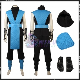 Mortal Kombat Halloween Costume Sub Zero Cosplay Costume