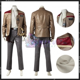 Star Wars 8 Costumes Finn Jedi Knight Cosplay