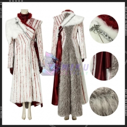 Daenerys Targaryen Cosplay Costumes White Suit