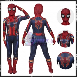 Kids Iron Spiderman Suits Avengers Spiderman Costumes