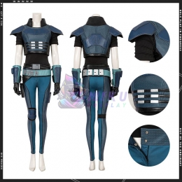 Women's Star Wars Costume Mandalorian Cara Dune Cosplay