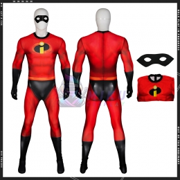 The Incredibles 2 Bob Parr Cosplay Suit