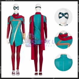 Ms. Marvel Kamala Khan Cosplay Costumes
