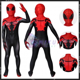 Kids Superior Spider-Man Suit Spiderman Comic Cosplay Costumes
