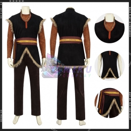 Frozen 2 Kristoff Cosplay Costumes