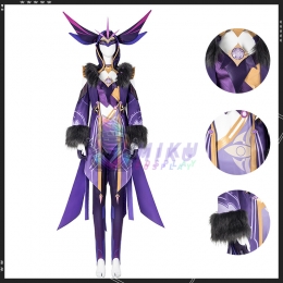 XXX-Genshin Impact Fatui Cicin Mages Cosplay Costume