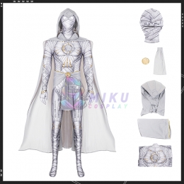 Moon Knight Marc Spector Cosplay Costume Halloween Suit