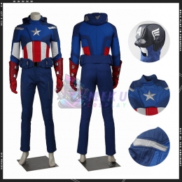 Captain America Costumes Avengers 1 Steve Rogers Cosplay