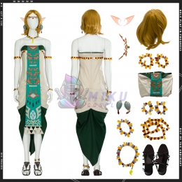The Legend of Zelda 2 Princess Zelda Cosplay Costume