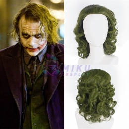 Dark Knight Batman Heath Ledger Joker Cosplay Wig Curly Version