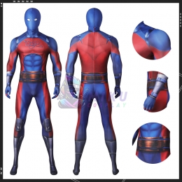 Black Adam Atom Smasher Cosplay Suit