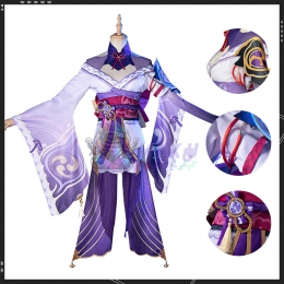 Genshin Impact Beelzebul Raiden Ei Raiden Shogun Cosplay Costume