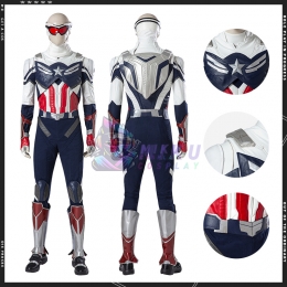 XXX-Captain America The Falcon Sam Wilson Cosplay Costumes