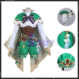 Genshin Impact Venti Barbatos God Cosplay Costume