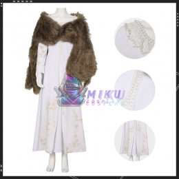 The Witcher Season 2 White Heroine Cosplay Costumes
