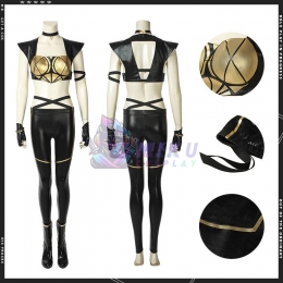 League of Legends KDA All Out Kai'Sa Cosplay Costumes