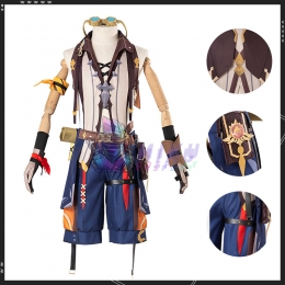 Genshin Impact Bennett Cosplay Costume