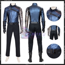 The Falcon and the Winter Soldier Cosplay Costumes
