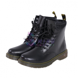 The Boys Soldier Boy Cosplay Boots Lace-up Ankle Boots