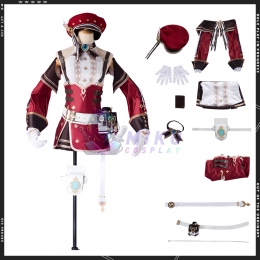 Genshin Impact Charlotte Cosplay Costume