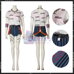 Harley Quinn Costumes Birds of Prey Cosplay