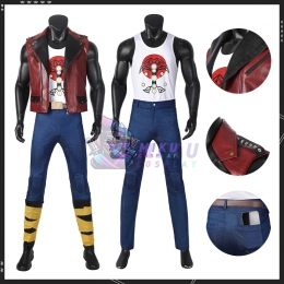 Marvel  Thor: Love and Thunder Thor Costume Leather Vest Outfit