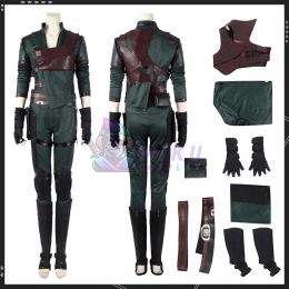 Guardians of the Galaxy 3 Gamora Cosplay Costume