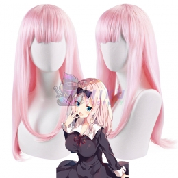 Pink Chika Fujiwara Cosplay Wig Kaguya-sama: Love Is War