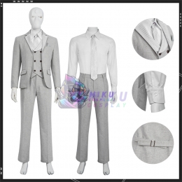 Moon Knight Marc Spector Cosplay Costumes Suit