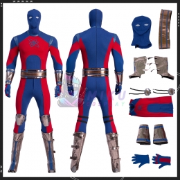 Black Adam Atom Smasher Cosplay Costume Albert Rothstein Suit