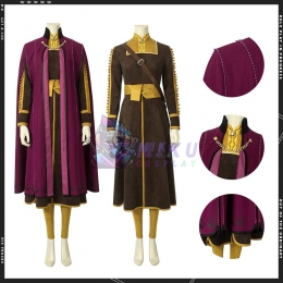 Frozen 2 Costumes Anna Cosplay Dress