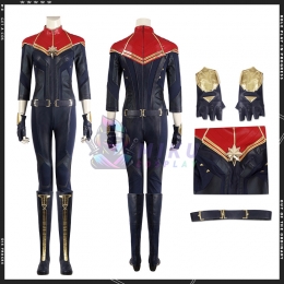 The Marvels Captain Marvel Carol Danvers Costume